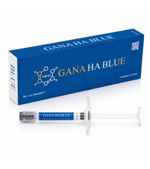 GANA HA BLUE, шприц 1.2ml (Гана Ха Блу, филлер с пептидом меди)