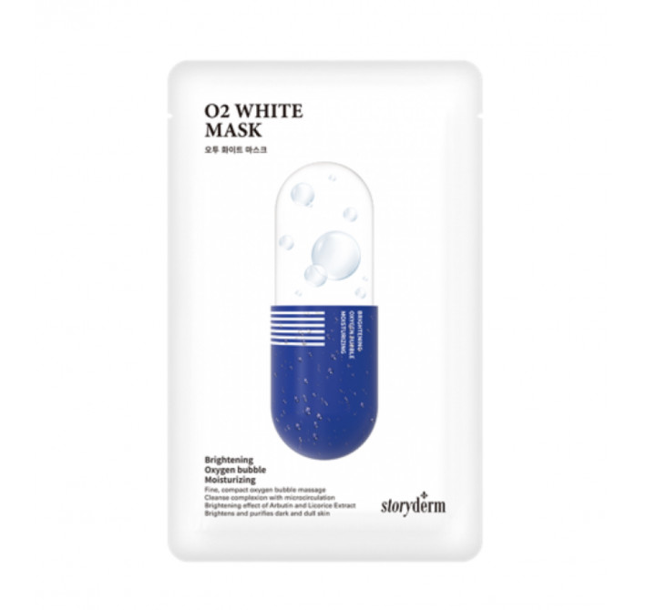 Silk Mask O2 White Mask