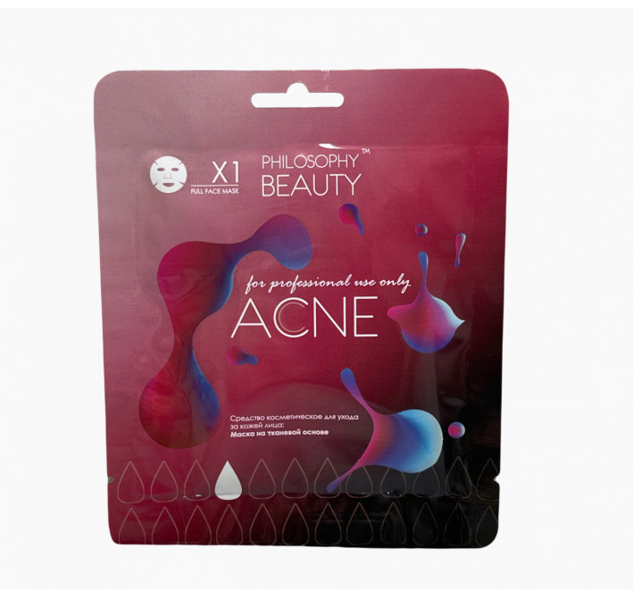 Маска на тканевой основе ТМ Philosophy Beauty «Aсne»