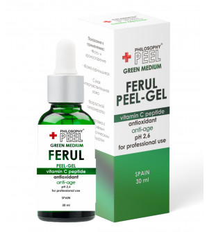FERUL PEEL-GEL VITAMIN C PEPTIDE ANTIOXIDANT ANTI- AGE  30 ml