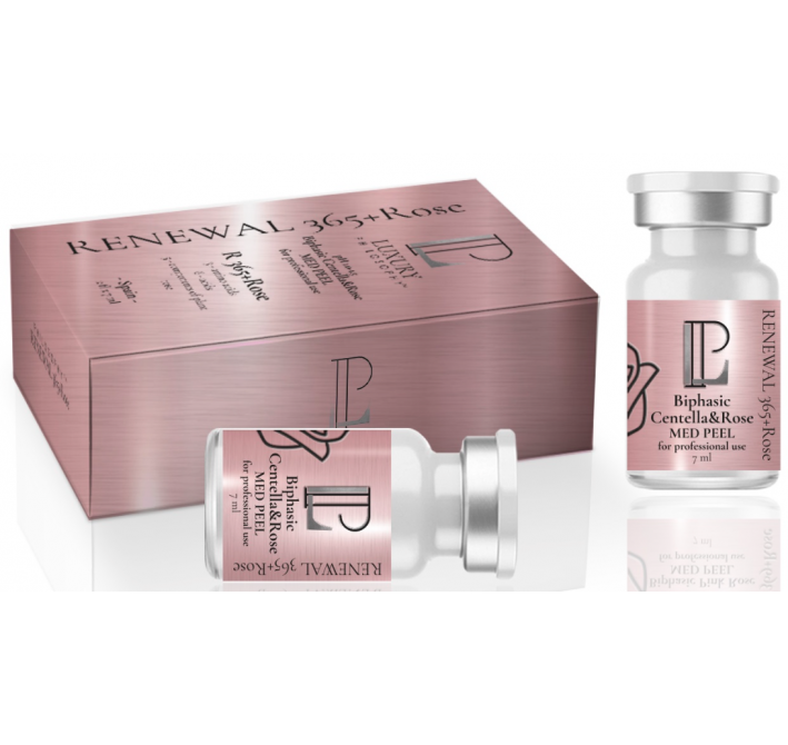 Двухфазный пилинг RENEWAL 365+ROSE BIPHASIC  CENTELLA & ROSE MED PEEL