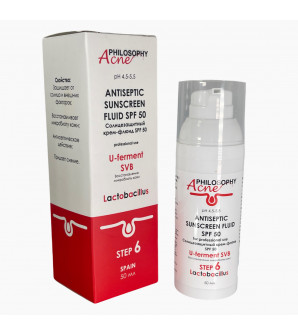SUNSCREEN antiseptic fluid SPf-50 50ml