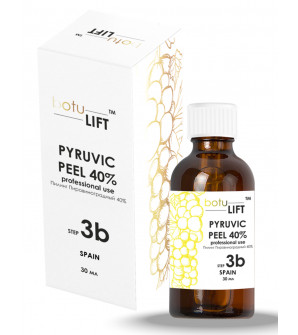 Пилинг Пировиноградный 40 % 30 мл                 STEP 3В/TМ BOTULIFT PYRUVIC PEEL 40 %