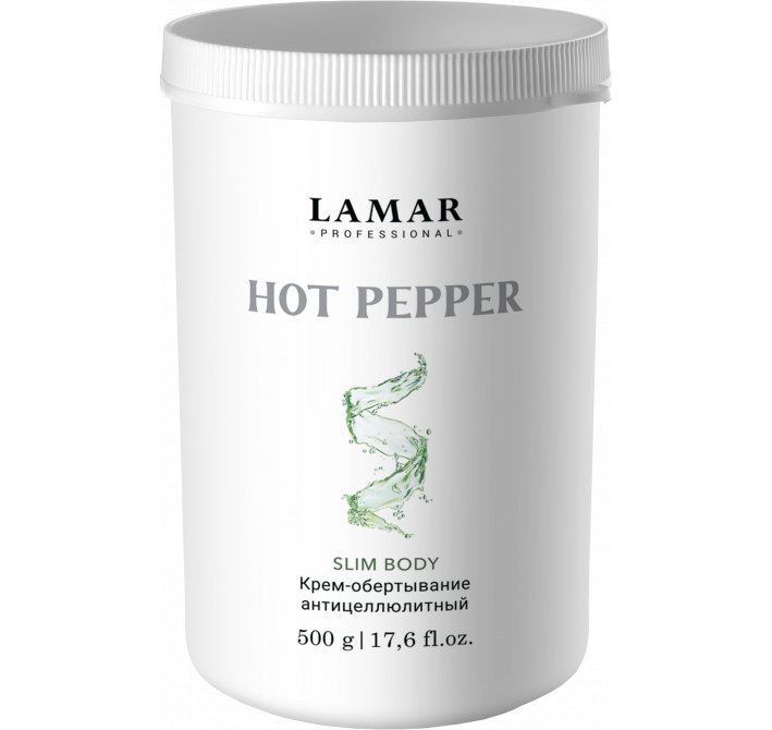 Крем-обертывание  антицеллюлитный  HOT PEPPER, 500 г