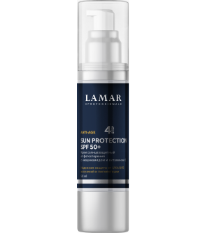 Крем солнцезащитный от фотостарения c ниацинамидом и витамином Е SUN PROTECTION SPF 50 +, 50 мл