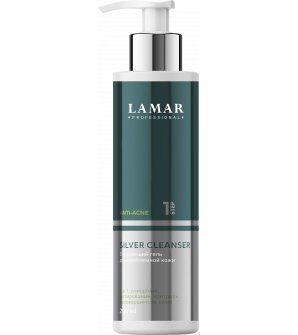 Очищающий гель для проблемной кожи SILVER CLEANSER, 200 мл