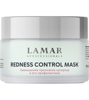 Успокаивающая маска для лица с никотинамидом и троксерутином REDNESS CONTROL MASK, 100 мл