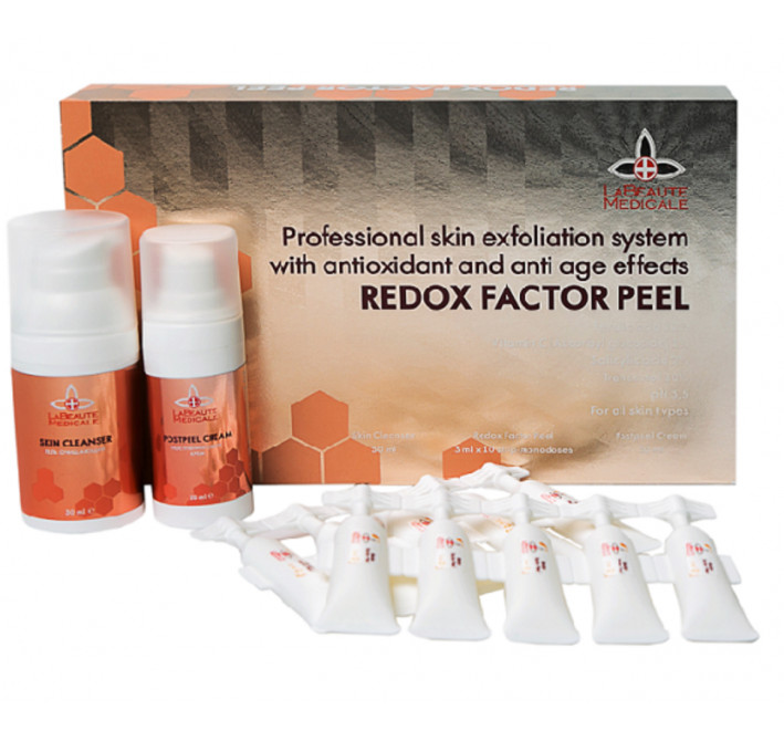 REDOX FACTOR PEEL кит (Skin Cleanser Гель + Redox factor Peel + Postpeel Cream)