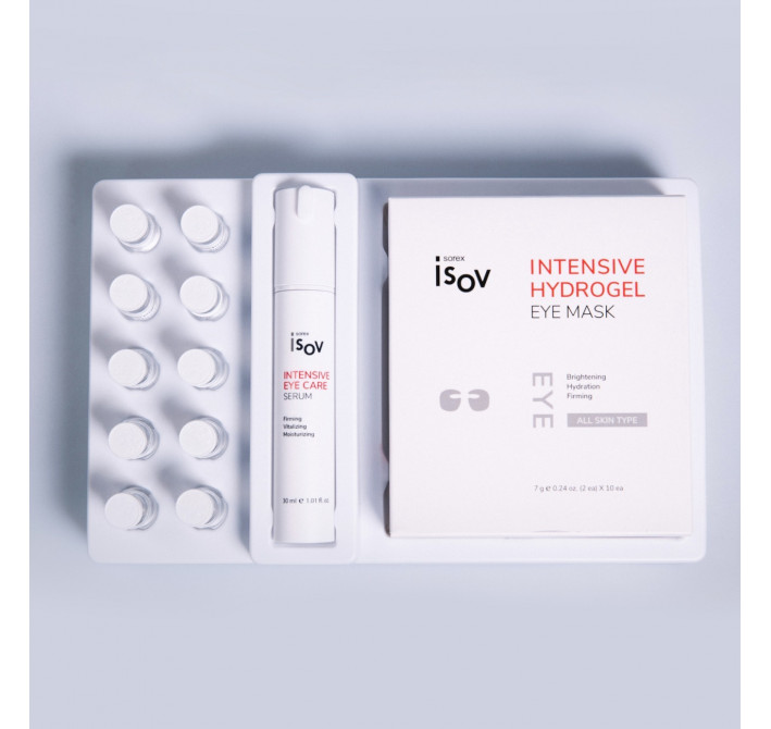 Intensive Eye Care, Hydrogel Mask, Eye Care Serum набор