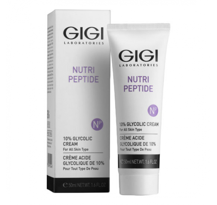 NUTRI-PEPTIDE 10% Glycolic Cream \ Крем с 10% гликолиевой к-той для всех тип кож