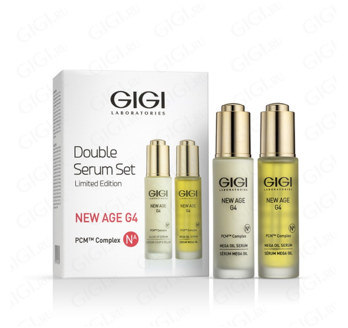 NEW AGE G4 Perfect Comdo Set \ Набор сывороток (Mega Oil Serum, Glow Up Serum)