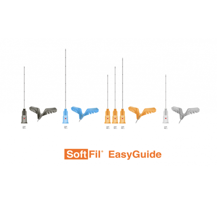 Канюля SoftFil EasyGuide 22G/50 XL, 5 мм