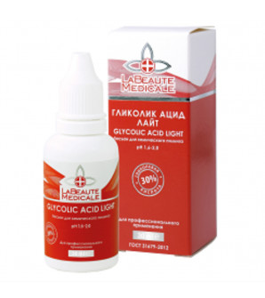 GLYCOLIC ACID LIGHT 30%, рН 1.8 Гликолевый пилинг